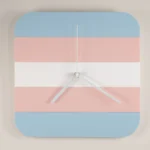 transgender 29cm wall clock